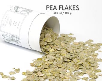 Pea Flakes for Guinea Pigs, Rabbits & Small Pets | 100% Natural Treat | Healthy Crunchy Snack