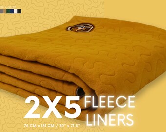GuineaQueen® 2x5 C&C Guinea Pig Fleece Cage Liner - Bedding Liners for Small Pets - 5 Layers - Waterproof - All sizes + Custom in our shop