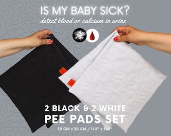 Is My Baby Sick? GuineaQueen Blood and Calcium Detection Pee Pads Set