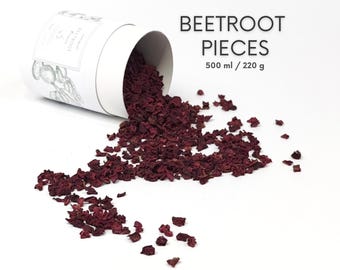 Beetroot Pieces for Guinea Pigs, Rabbits & Small Pets | 100% Natural Dried Beetroot | Healthy Vegetable Treat