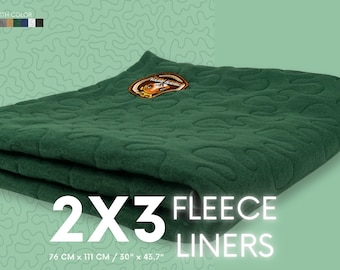 2x3 Guinea Pig Fleece Cage Liner: 5-Layer Waterproof Bedding