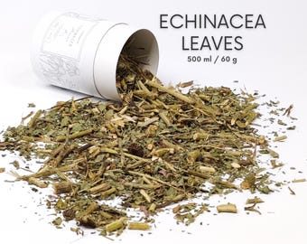 Echinacea Leaves for Guinea Pigs, Rabbits & Small Pets | 100% Natural Dried Herb | Healthy Forage Treat