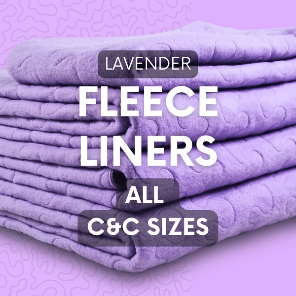 GuineaQueen® Lavender C&C Guinea Pig Fleece Cage Liner I All sizes + Custom in our Shop