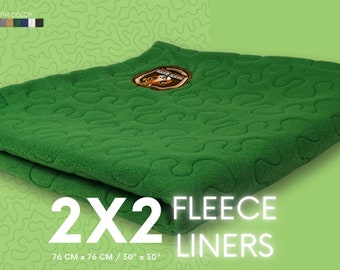 2x2 Guinea Pig Fleece Cage Liner: 5-Layer Waterproof Bedding