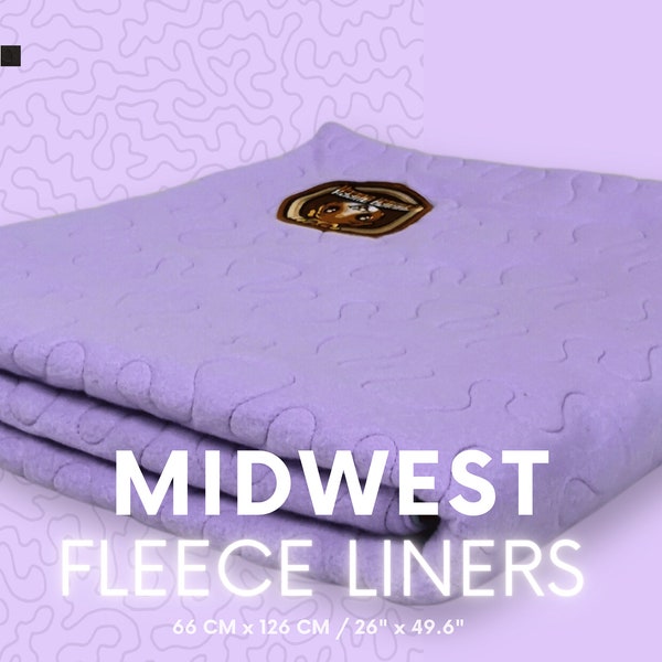 GuineaQueen® MidWest C&C Guinea Pig Fleece Cage Liner - Bedding Liners for Small Pets - 5 Layers - Waterproof - All sizes in our shop