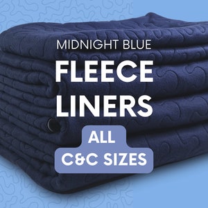 GuineaQueen® Midnight Blue C&C Guinea Pig Fleece Cage Liner I All sizes Custom in our Shop image 1