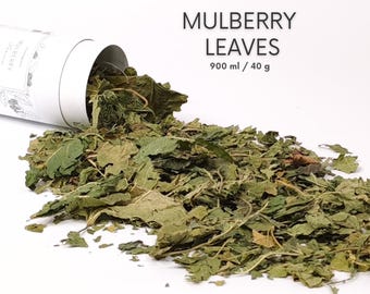 Mulberry Leaves for Guinea Pigs, Rabbits & Small Pets | 100% Natural Dried Forage | Premium Leaf Treat