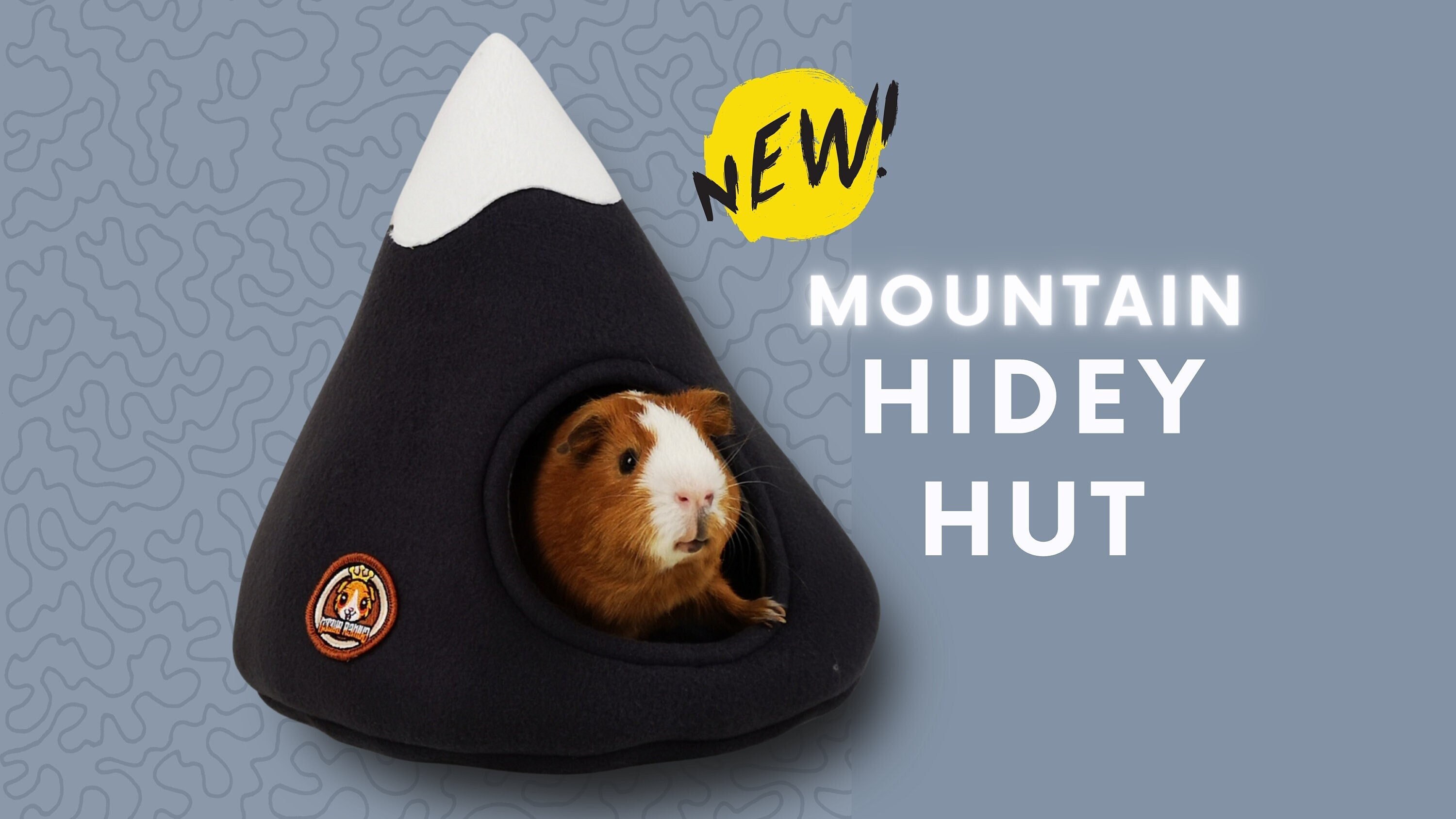 Guineaqueen Hidey Hut Guinea Pig Fleece Bed Hideout Foam Etsy