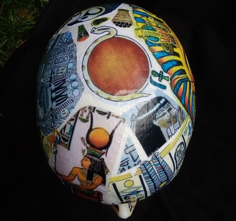 Decoupage Female Mannequin Head Egypt Pharaoh King Tut Etsy Australia