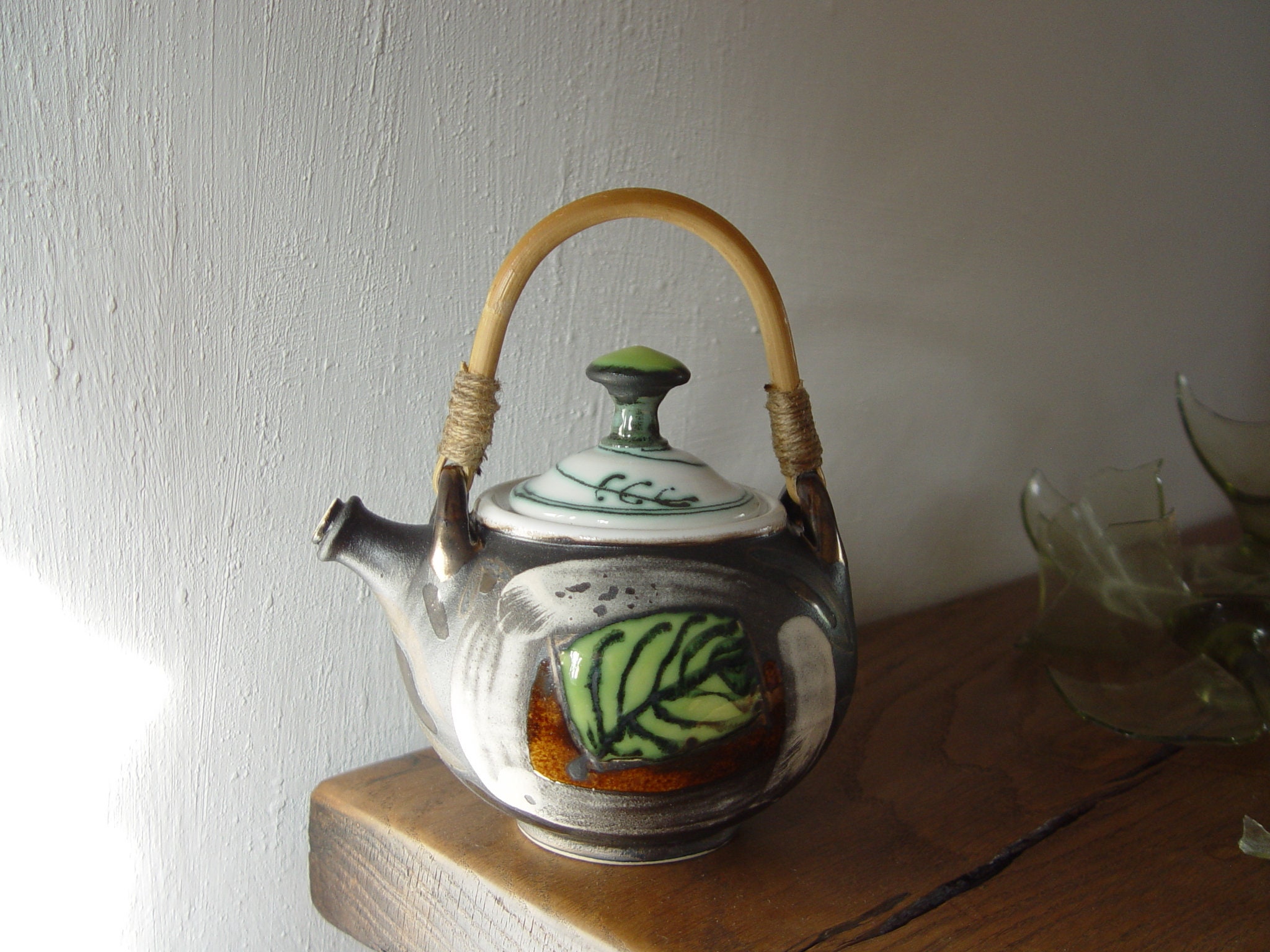 Cute Christmas Gift Cute Ceramic Teapot, Colorful Tea Serving Pot, Wheel  Thrown Pottery Tea Pot, Handmade Tea Kettle 