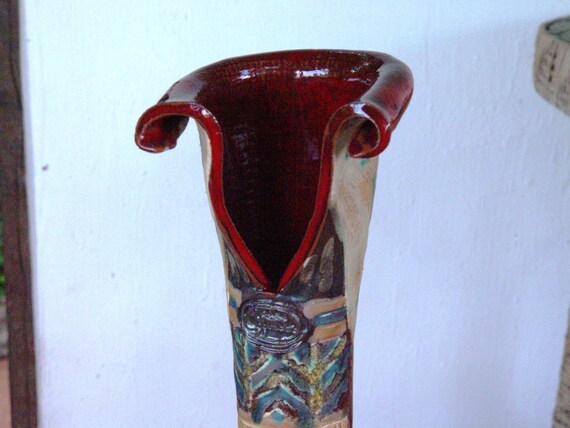 Handmade Pottery Vase Ceramic Decoration Home Decor Living Etsy
