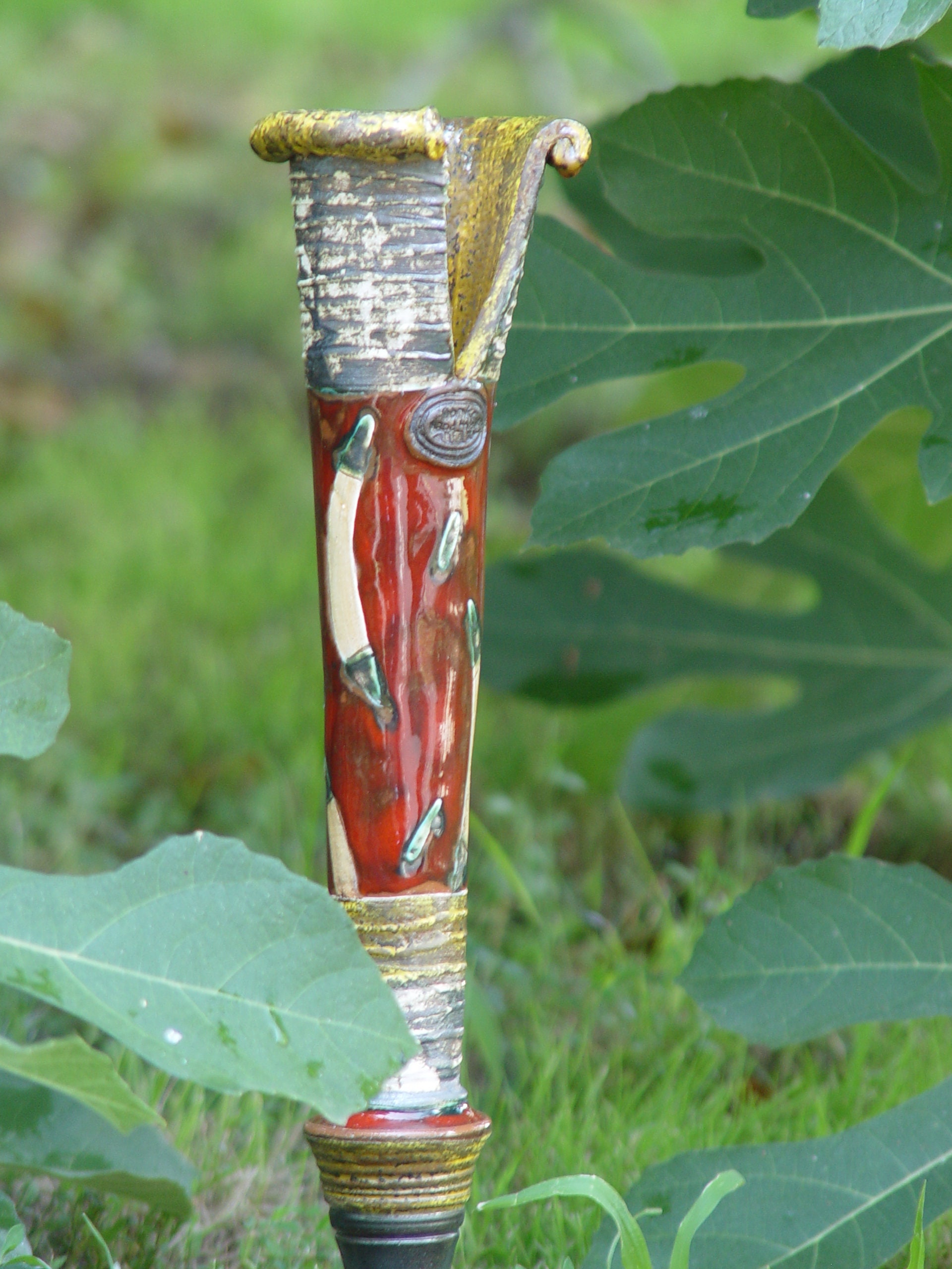 Ceramics and Pottery Vase, Handmade Flower Vase, Slim Vase, Home Decor