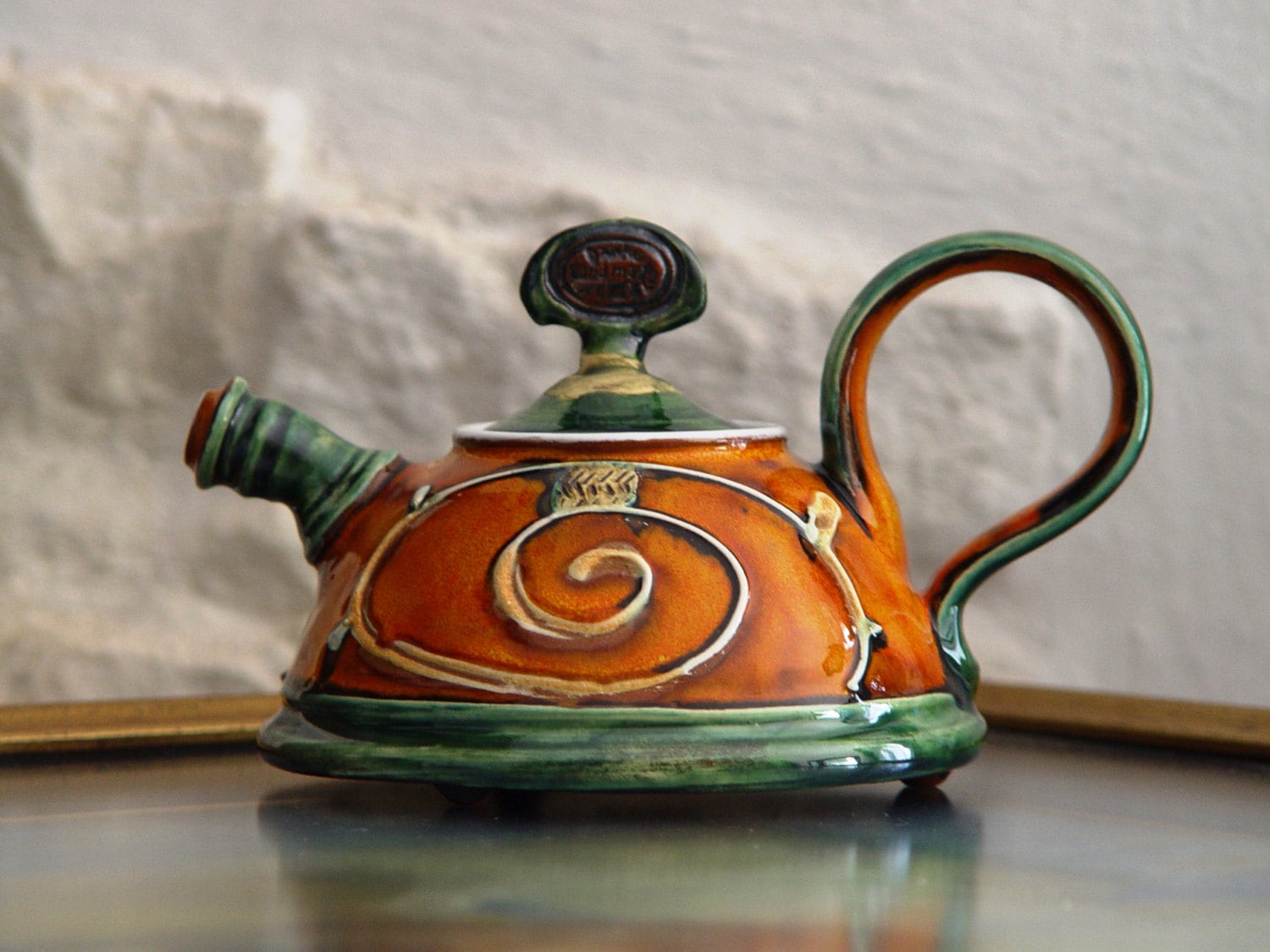 Ceramic Serving Teapot, Small Pottery Tea Pot. Kitchen Decoration, Home  Decor, Handmade Pottery, Ceramic art, Unique Pottery Teapot, Danko