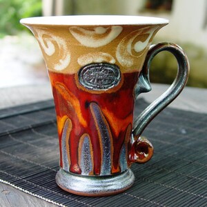 Hand thrown mug Clay mug Danko Pottery Cute mug Handmade Ceramic mug 15 oz Red Pottery Coffee Mug Tea mug Earthen mug Unique mug Hand thrown mug Clay mug Danko Pottery Cute mug Handmade Ceramic mug 15 oz Red Pottery Coffee Mug Tea mug Earthen mug Unique mug