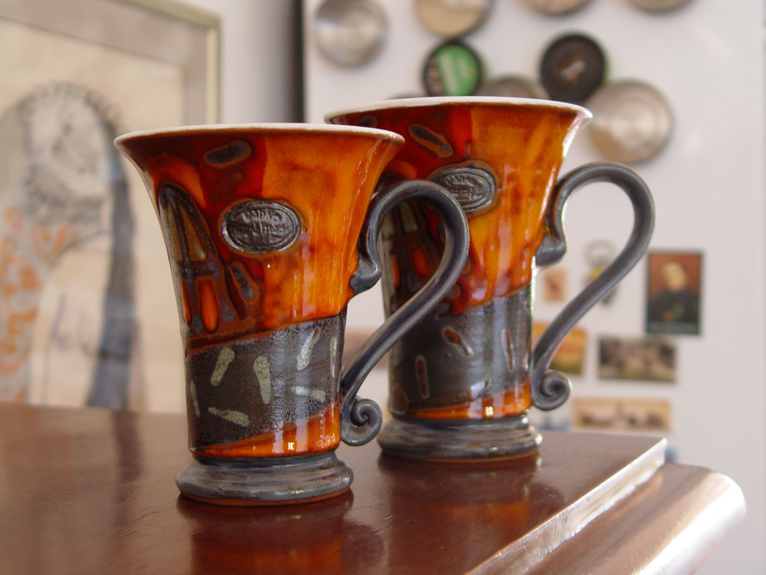 Ceramic Gift Mug Cup Hand Painted Mug Tea Coffee Cup with One