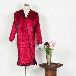 antique hand embroidered nomadic Turkmen Uzbek Afghan Ethnic velvet Chapan coat Chirpy Turkmen Tekke Chyrpy No-18/10