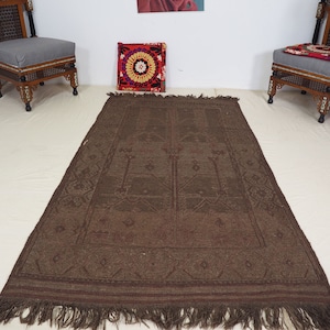 200x120 cm (78,7&quot; x 47,2&quot; inch)  tribal Nomadic Baluch nomads belotsch sumakh Balouch Vintage Kilim rug from Afghanistan No-TM-13