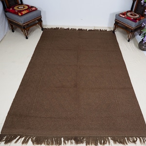 260x180 cm (102,3&quot; x 70,8&quot; inch)  tribal Nomadic Baluch nomads belotsch sumakh Balouch Vintage Kilim rug from Afghanistan No-TM-12