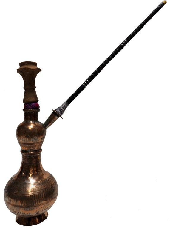Antique Engraved Copper Hookah Shisha Hubble-bubble From | Etsy