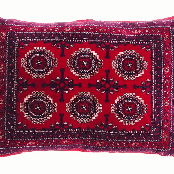 80x58 cm orient Afghan nomad rug seat cushions floor cushion pillow Turkmen 1001 night unit price (Sarouk)