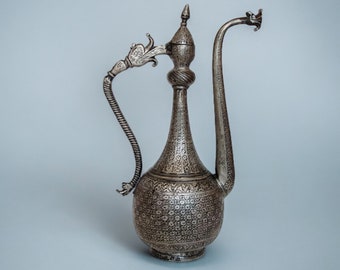 Antik orient Kupfer Teekanne Kanne um 19 J.h.Bukhara teapot Nr:31