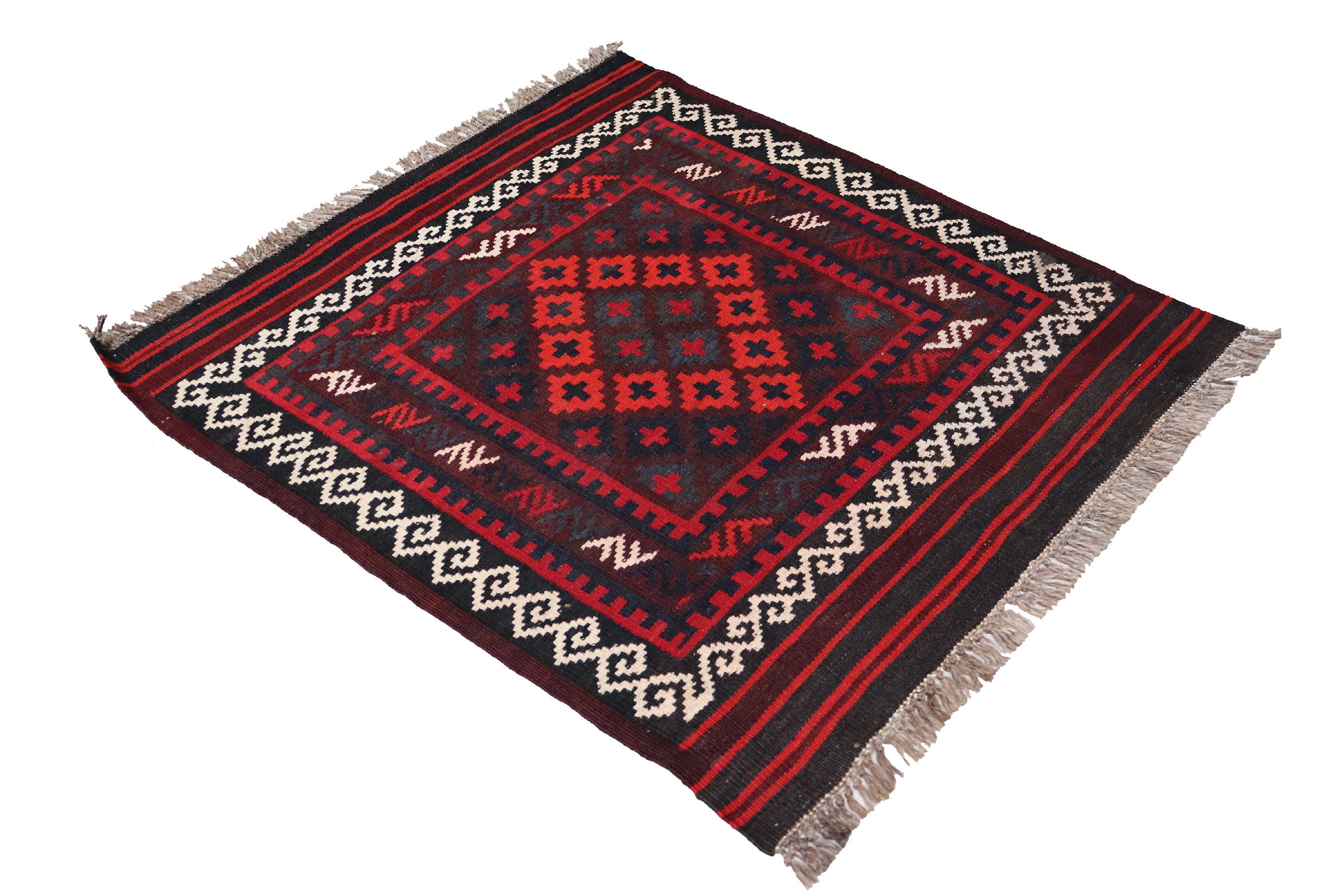 Buy 86x77 Cm Oriental Handmade Nomadic Kilim From North
