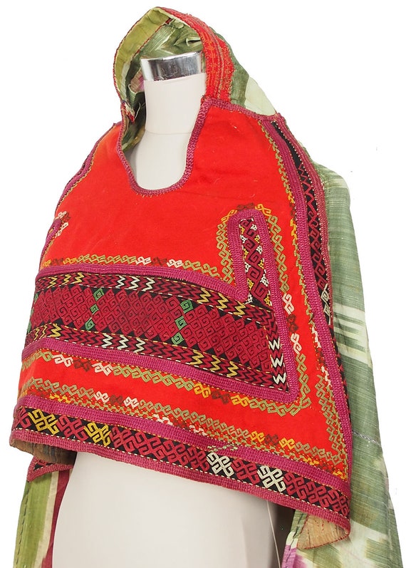 antique hand embroidered nomadic Ethnic  wedding … - image 4