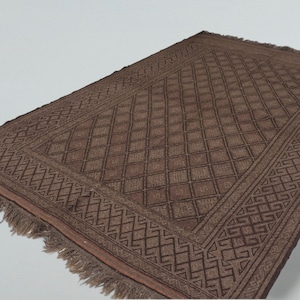258x180 cm (101,5&quot; x 70,6&quot; inch)  tribal Nomadic Baluch nomads belotsch sumakh Balouch Vintage Kilim rug from Afghanistan No-TM-7