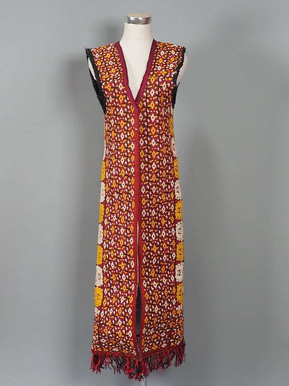 Antique women's Traditional Turkmen female Sleevel
