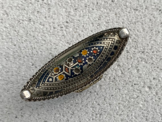 Multan Rong antique enamelled Multan Ring Jewellery Pakistan No:3… - Gem