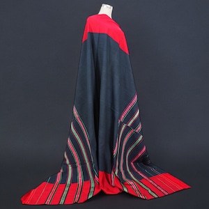 antique swat Valley silk embroidered  waziri men wedding shawl waziristan Pakistan Afghanistan waziri shawl  20/B