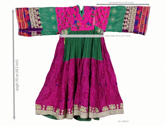 antique hand embroidered nomadic Kuchi Ethnic  we… - image 2