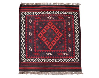 Buy 86x77 Cm Oriental Handmade Nomadic Kilim From North