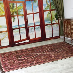10x6,5 ft huge very rare oriental Fine Afghan natural colors Ghalmouri nomadic Kilim No:243 image 16