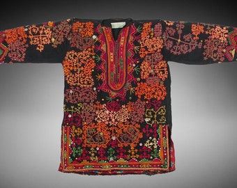antike Nomaden Kleid Kurta Tunika aus swat-tal Pakistan Ende des 19. oder Anfang des 20. Jahrhunderts Nr:38