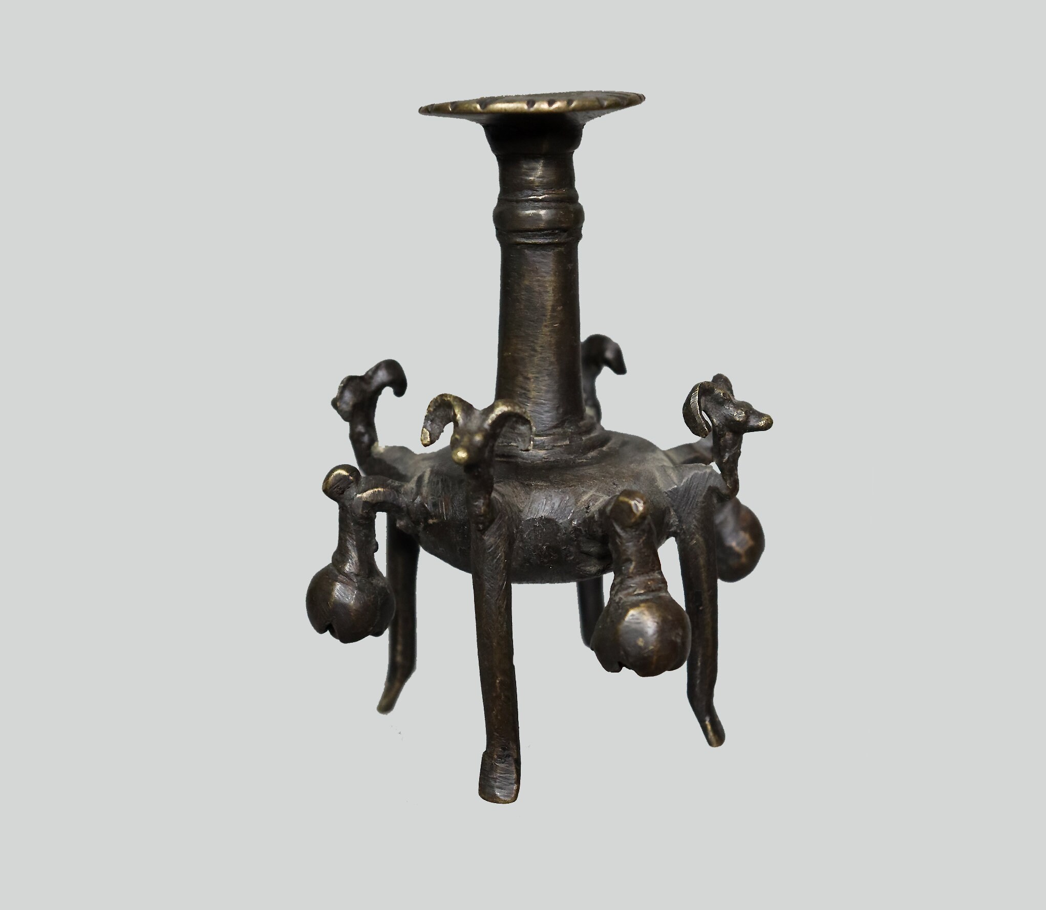 BOUTEILLE D'ART VINTAGE ISLAMIQUE ARABE BÂTON DE CHOU EN