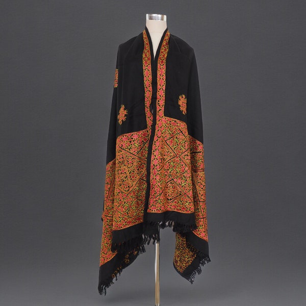how to wear pakistani shawl