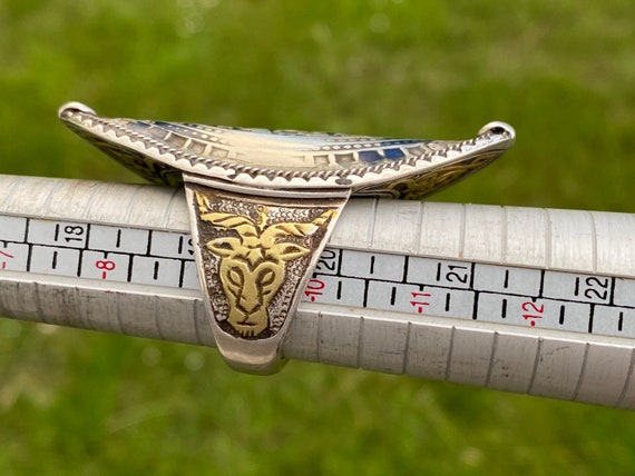 Multan Rong antique enamelled Multan Ring Jewellery Pakistan No:3… - Gem