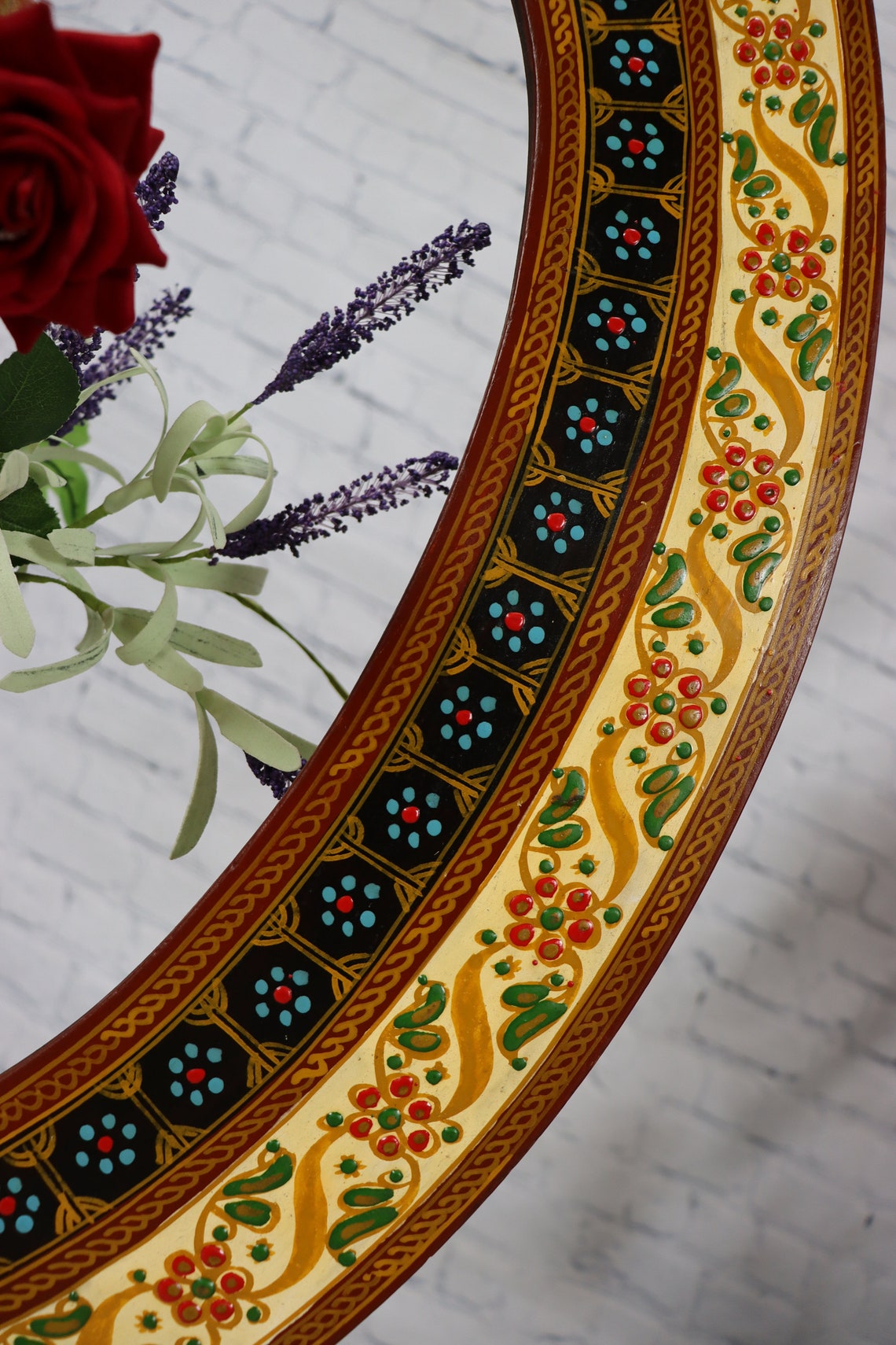 Antique-look Orient Vintage Hand Carved and Hand Painted - Etsy