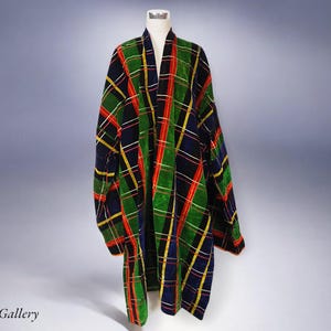 Robe antique en velours ikat de soie pour femme nomade ouzbèke, style khalat afghan, costume traditionnel afghan, Chapan n° 21/10