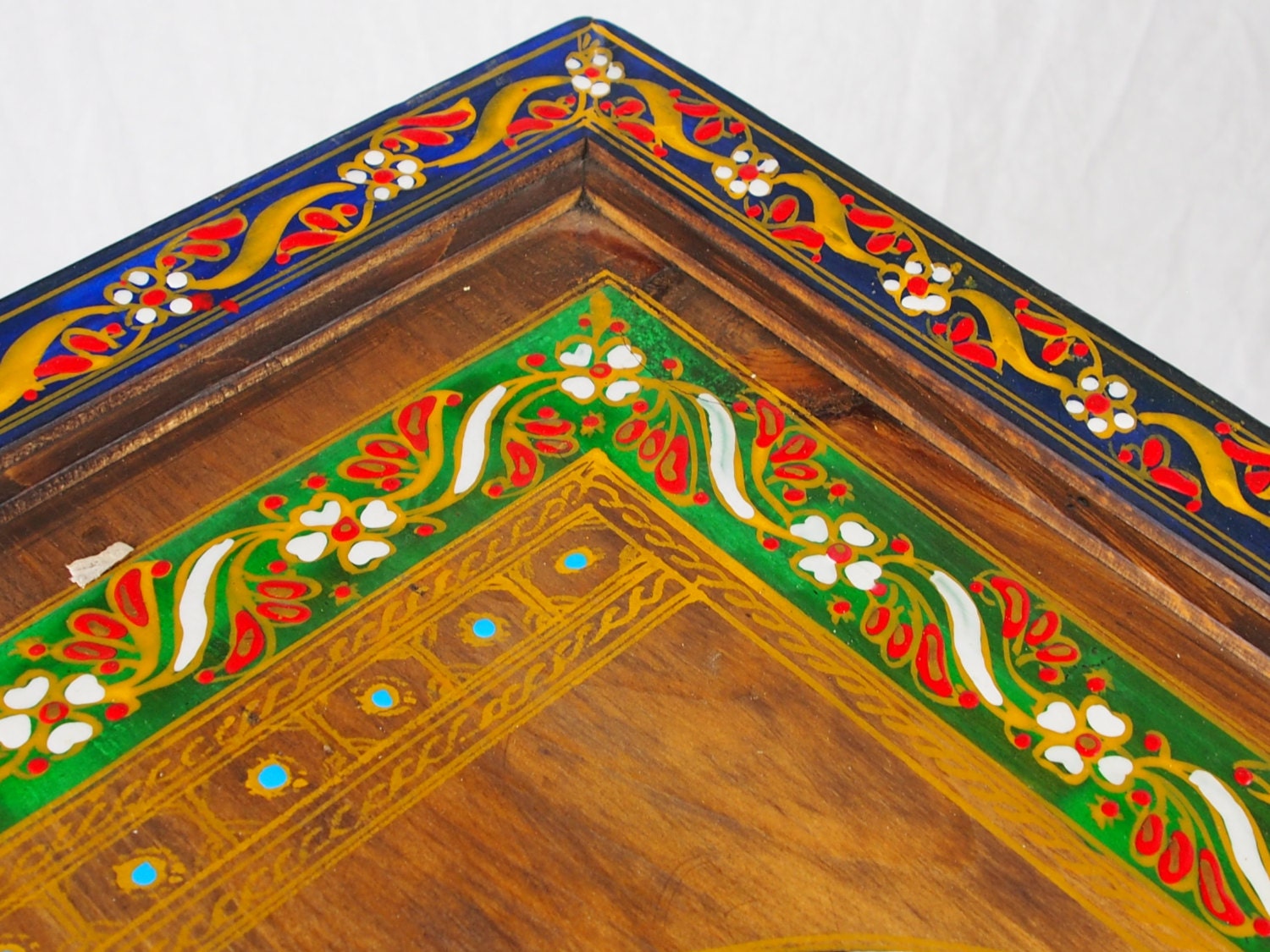 Massivholz orient Teetisch beisteltisch Serviertisch Bohemian | Etsy