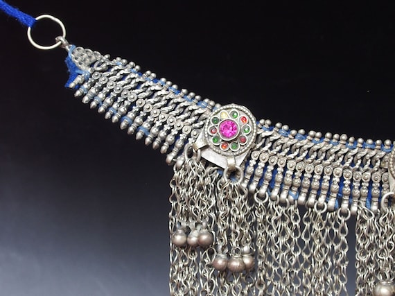 Antique Vintage  Afghan Boho wedding Necklace vil… - image 10