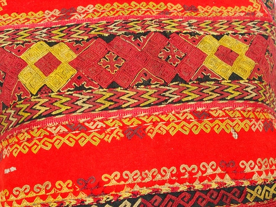 antique hand embroidered nomadic Ethnic  wedding … - image 10