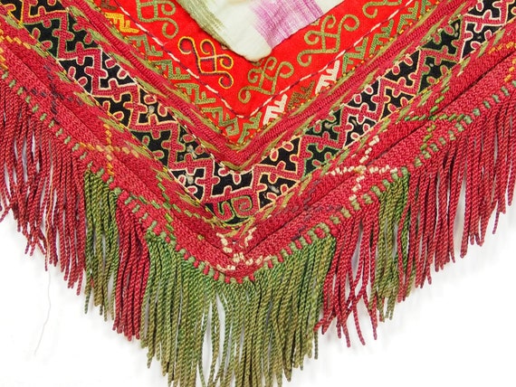 antique hand embroidered nomadic Ethnic  wedding … - image 7