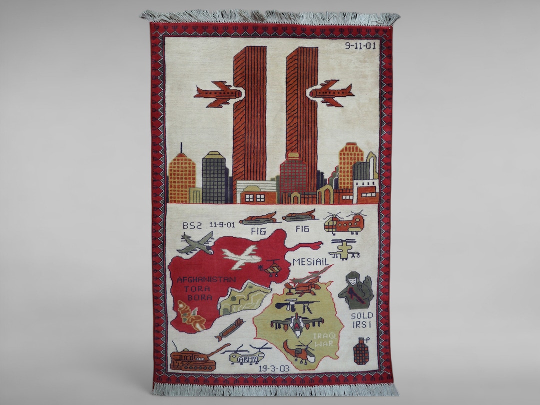 49,2 X 33,5 Inch Afghanistan U.S.A 11 September 2001 Newyork World ...