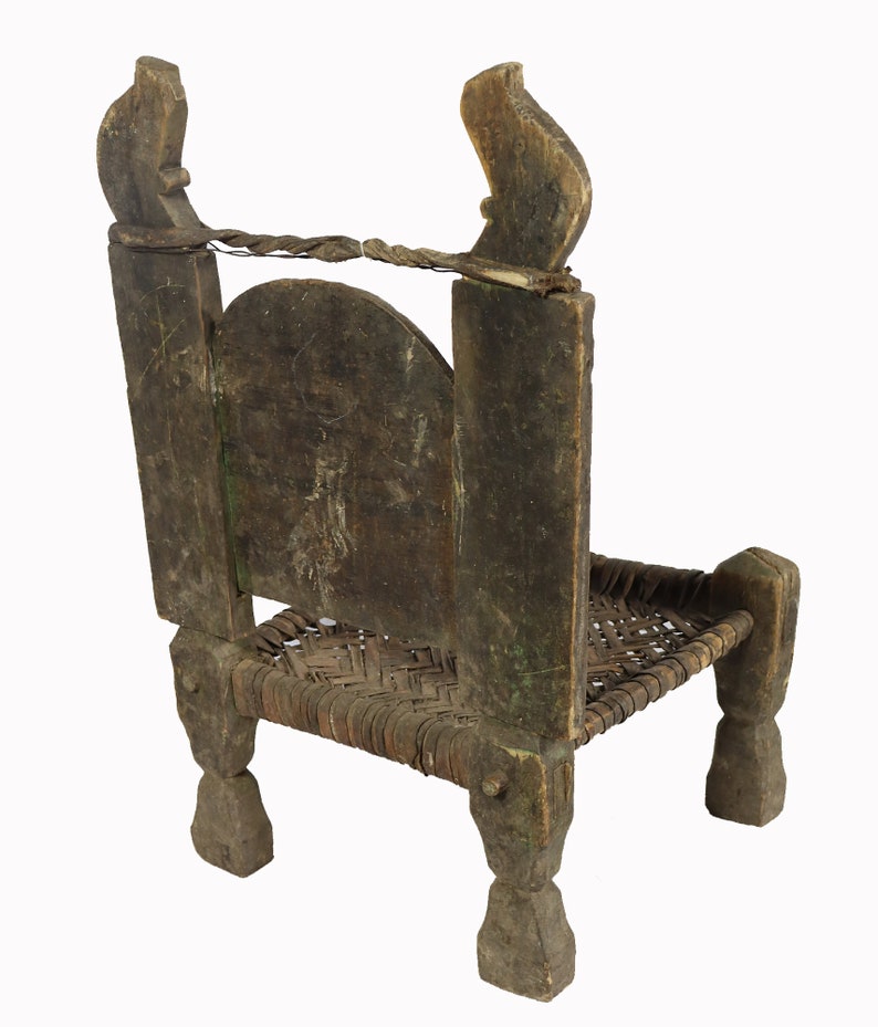 Antik orient Nuristan Holz Stuhl niedrig schneidersitz stuhl Etsy.de