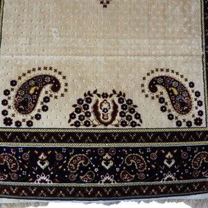 3er Set 1x Sitzkissen 2 Kissen handgefertigt Afghan sitzkissen Teppich Orient Sitzecke majlis Sofa Bodenkissen Sitzgruppe توشک beige Bild 7