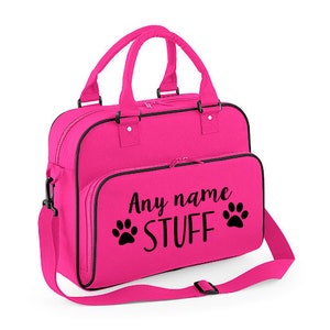 Spoiled Rotten Pets Reisetasche Pflegetasche Haustiere Zubehör Tasche Reisetasche, Geschenk für Hund Katzenbesitzer Reisetasche Haustiere Personalisierte Farbauswahl UK