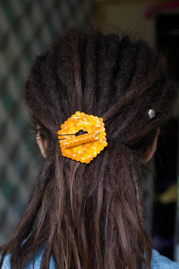 Decoration For Dred Honey Dread Tie Hair Accessories Weed Etsy