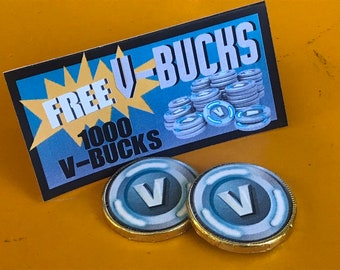 fortnite party v buck favor tags v buck chocolate printable coin images video gamers party favor printable favor tags printable - fortnite v bucks printable